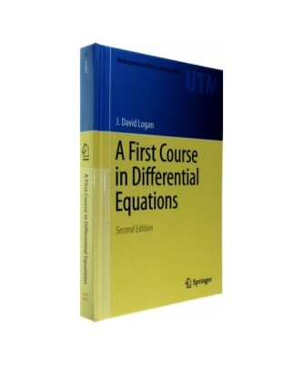 A First Course in Differential Equations, J. David Logan