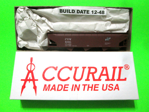 KIT ESCALA HO TOLVA TRIPLE ACCURAIL # 75031 C & N W 70 TONELADAS ¡¡NUEVO!!! | Zustand: New