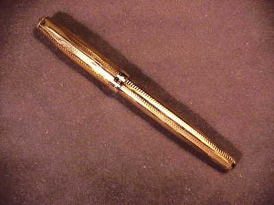 *PARKER SONNET, CASCADE GOLD, 18KT NIB, FRANCE, NEVER INKED,  ORIGINAL BOX