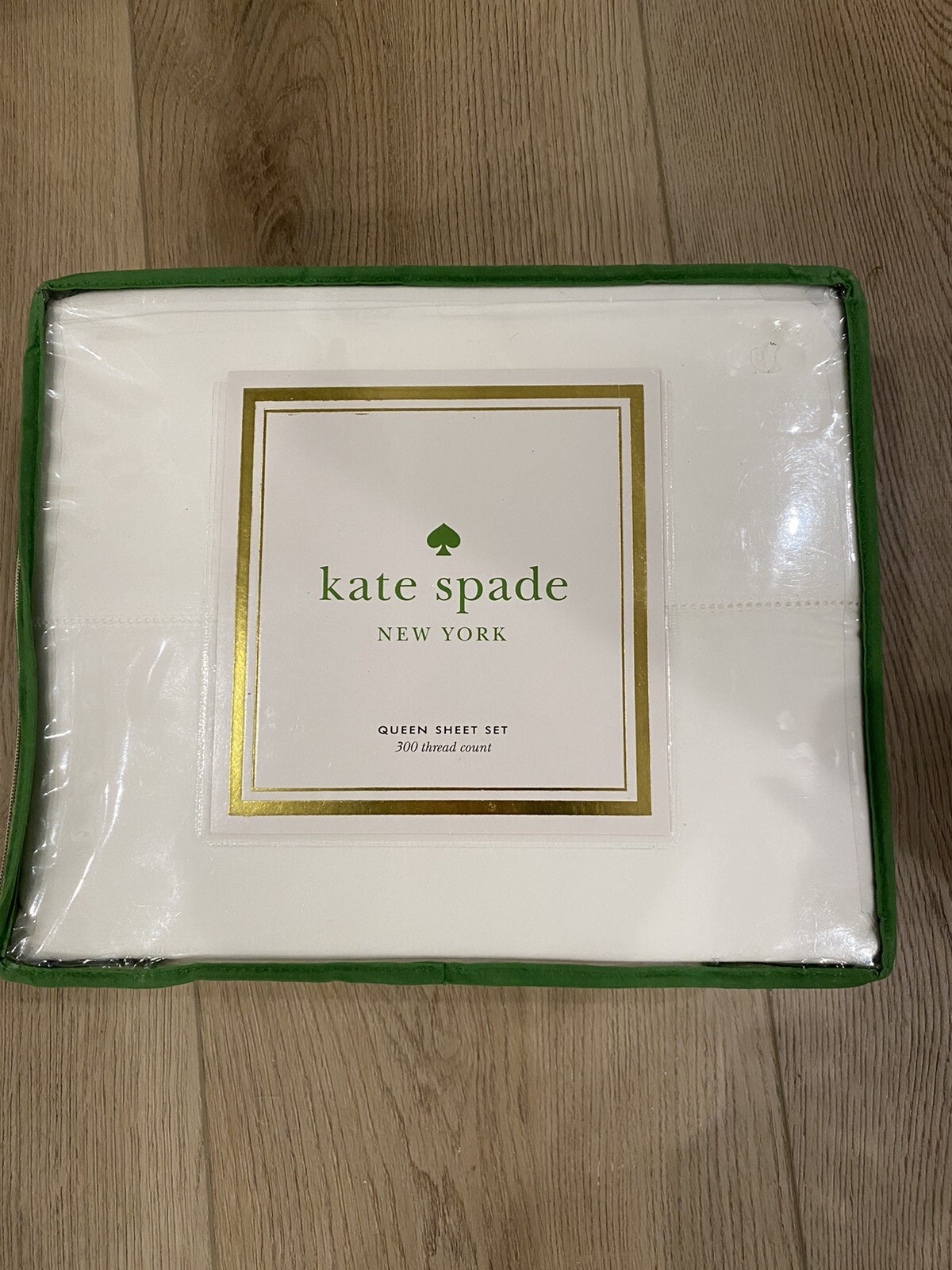New Kate Spade Queen Sheet Set White eBay