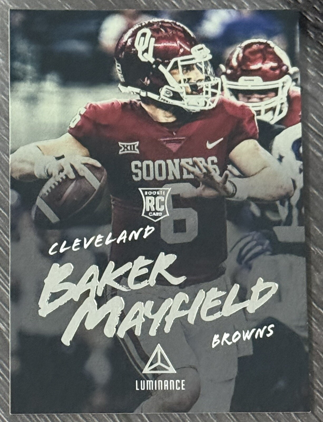 2018 Panini Luminance #107 BAKER MAYFIELD Rookie RC 🏈 Cleveland Browns 🏈