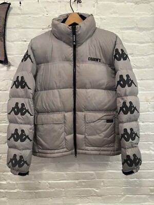 CHARMS X KAPPA down Puffer Jacket SIZE L GOOD CONDITION 
