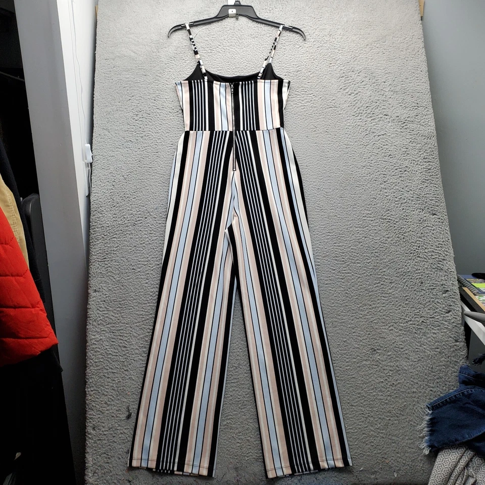 Mono MaterialGirl para mujer mediano multicolor a rayas correas de espagueti cremallera trasera Foto 2 de 4