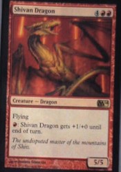 Shivan Dragon - Magic 2010 (M10) #156