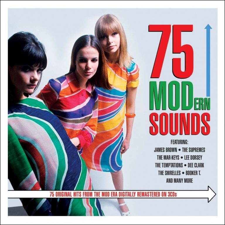 75 MODERN SOUNDS Various Artists 3CD BRAND NEW Digipak Compilation Mod