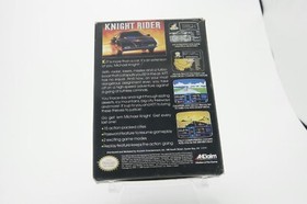 Knight Rider (Nintendo NES, 1989) incl. CAJA, funda, documentos, bolsa original - sello ovalado
