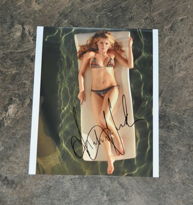Amber Heard Original Hand Signed Autographed 8x10 Pool Photo W Coa Aquaman Ebay