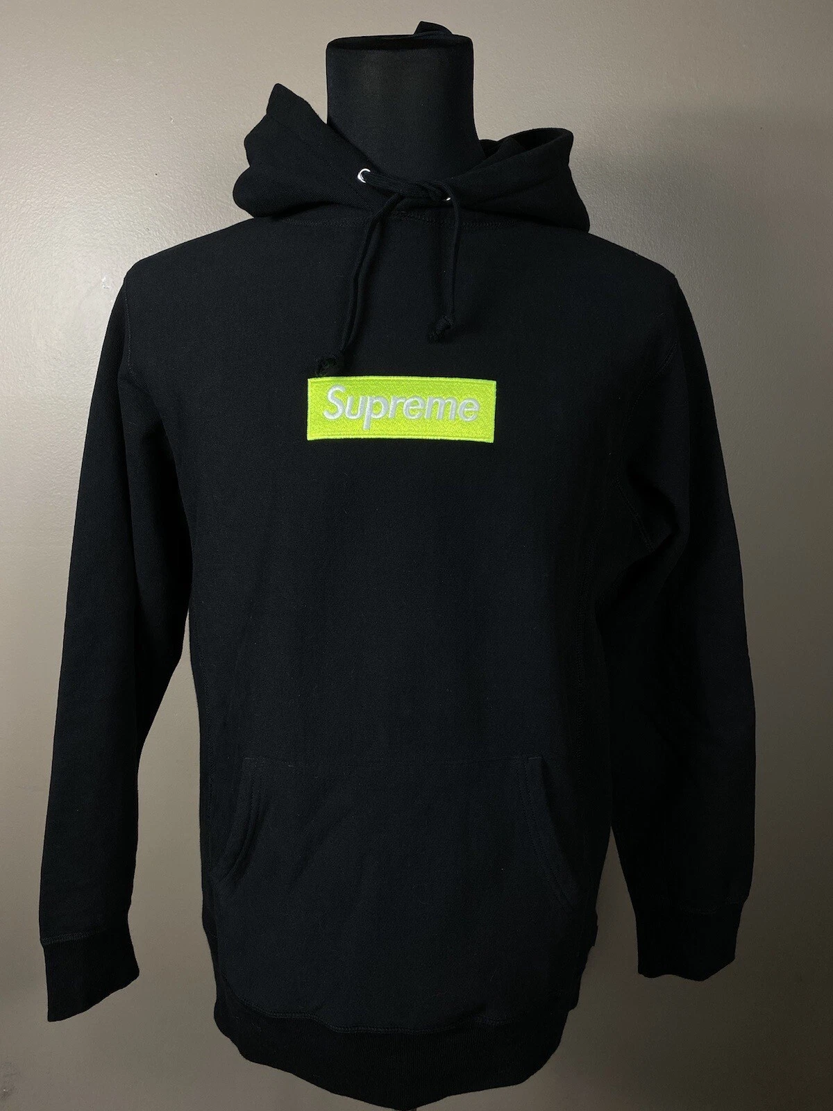 Sweat à capuche vert logo Supreme Kermit Box taille L 
