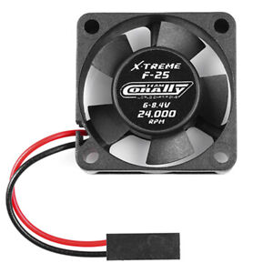 Corally-C-53104-ESC-Ultra-High-Speed-Cooling-Fan-30mm-6v-8-4V-Black-connector