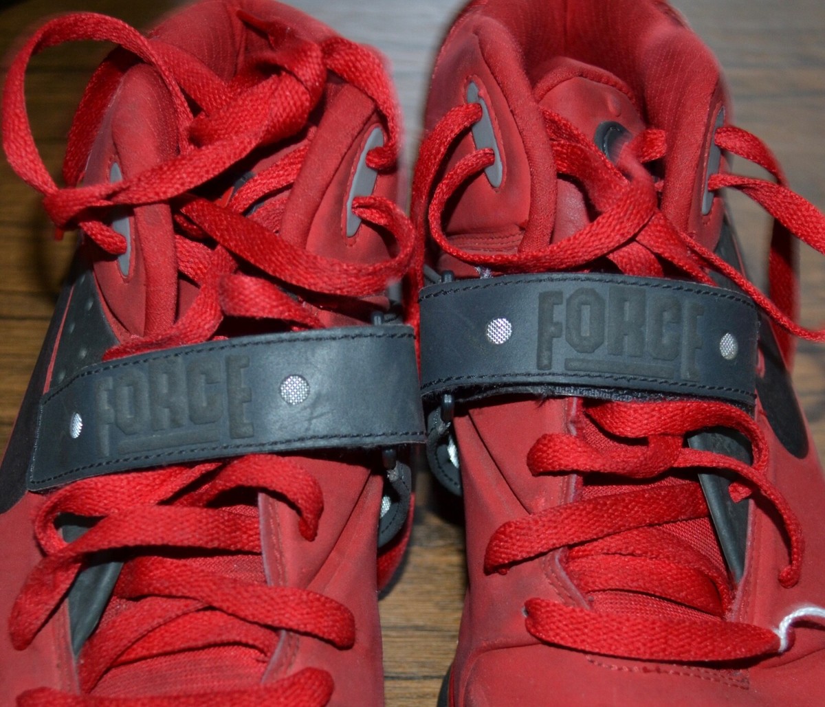Nike Air Force Max 2013 University Red Charles Barkley Shoes Kicks for the day . Air Force max 2013 -all star games. Barkley main image 3