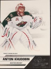 2011 Panini Anton Khudobin All Goalies Wild #42 Hockey Card