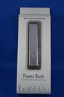 New USB 2600mAh External Battery Backup Power Bank Metallic Silver