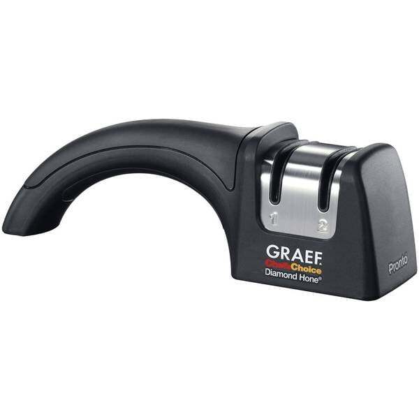 Affilacoltelli graef pronto nero acciaio
