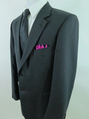 Paul Smith London Willoughby Men's Wool Gray Blazer Jacket Sport Coat 40 R EUC