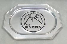Vintage 1973 WILTON COLUMBIA PENNYSLVANIA Pewter 3M COMPANY OLYMPUS Platter TRAY