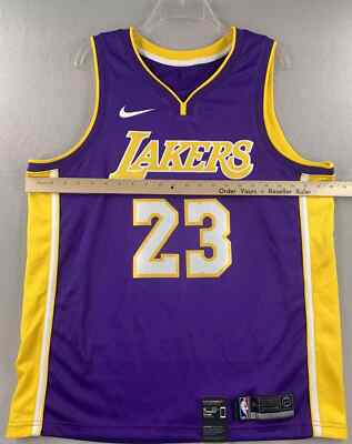 LeBron James Los Angeles Lakers Nike Statement Edition Swingman