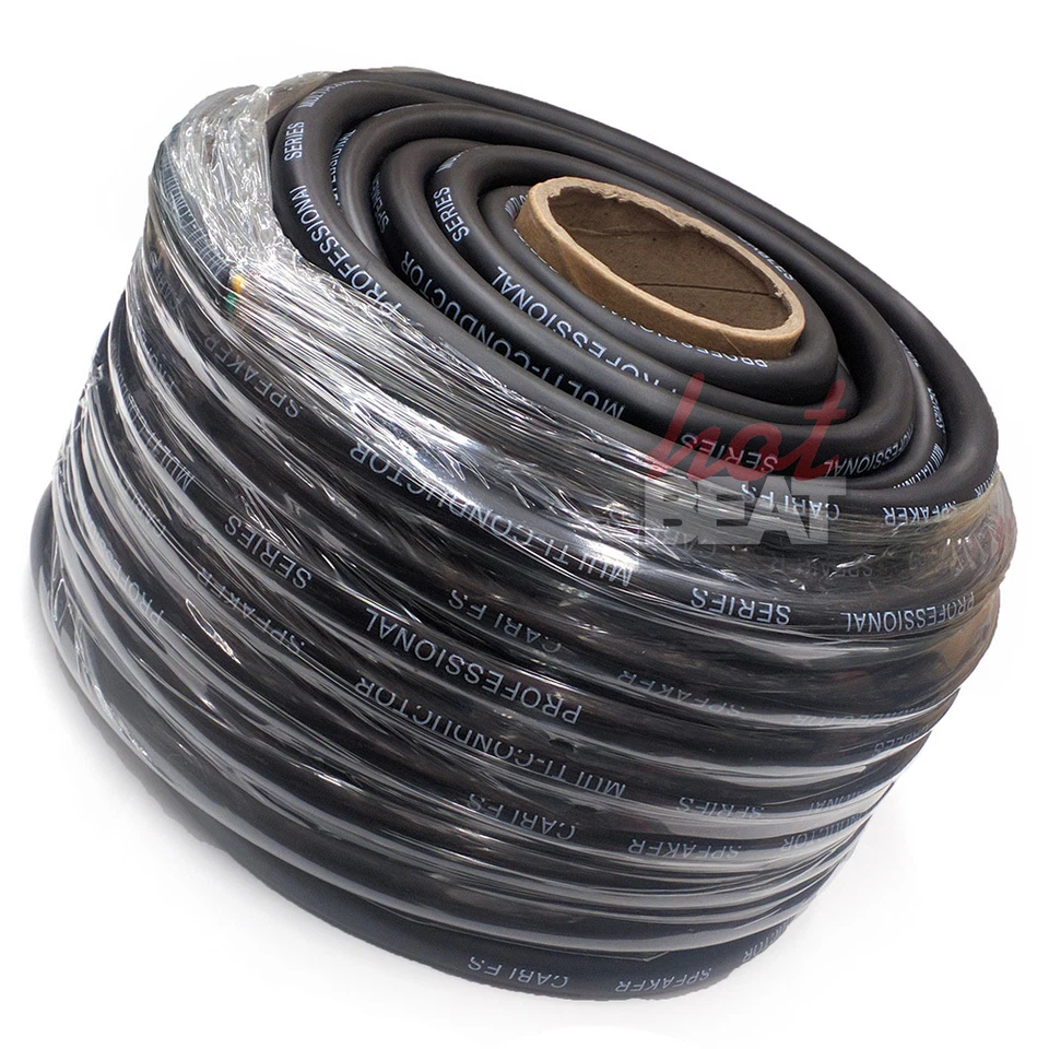 100ft foot 12ga gauge 8conductor PRO AUDIO Multi-core SPEAKER CABLE WIRE SNAKE - Image 4 of 4