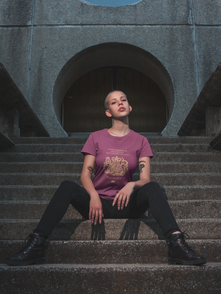 Union Jack British Bulldog st Georges Giorno DA UOMO S/S