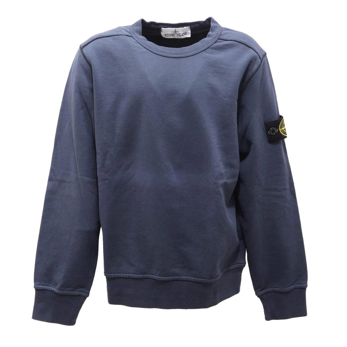8178AO felpa bimbo STONE ISLAND JUNIOR boy sweatshirt blue