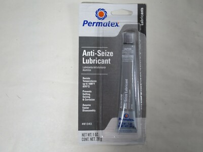 Permatex 81343 Aluminum Anti-Seize Lubricant 1oz Tube