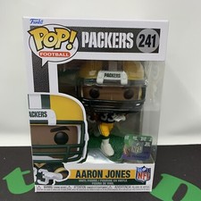 Funko Pop! Football NFL Green Bay Packers Aaron Jones #241 Vinyl Figure Jersey