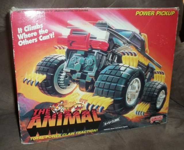 the animal toy truck