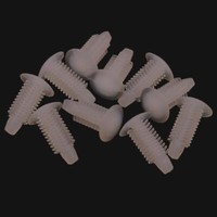 30 StüCk You.S Universal Innenverkleidung Tannenbaumclip Clips Ø 3 X 3,5 Mm