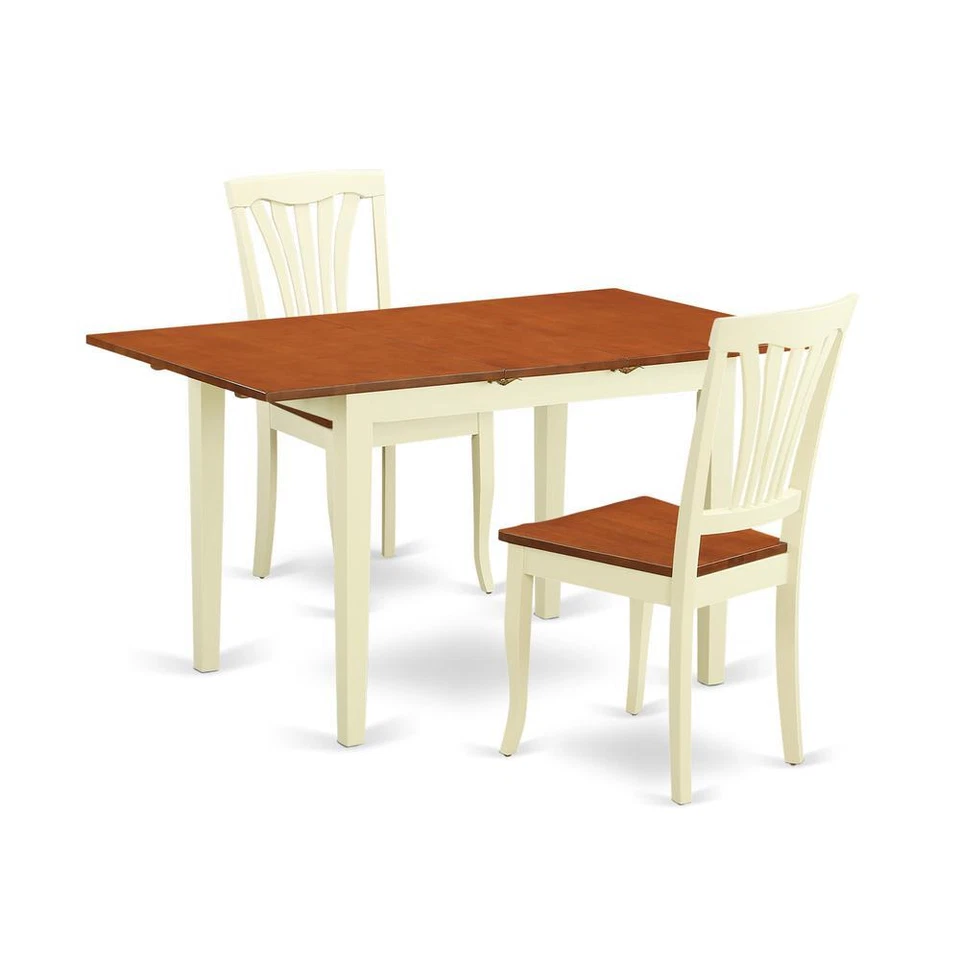 3  Pc  Dining  room  set-Dining  Table  and  2  Dining  Chairs - Image 4 of 4