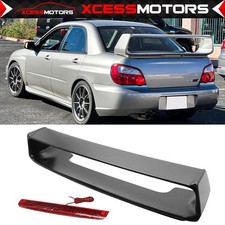 Fits 02-07 Subaru Impreza Wrx Sti Oe Factory Style Trunk Spoiler Unpainted Abs Fits 02-07 Subaru Impreza Wrx Sti Oe Factory Style Trunk Spoiler Unpainted Abs