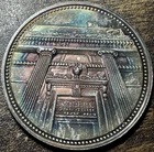 Rare Johnson Matthey JM Wilmington Trust 1 Troy Oz .999 Fine Silver Round