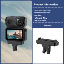 Action Camera Magnetic Quick-Release Base Mount Adapter Holder for DJI Osmo NANO