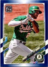 2021 Topps - Matt Olson #218 Royal Blue