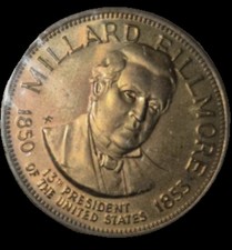 Millard Fillmore 13th President of the United States of America Token Coin