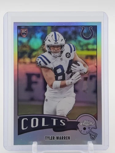2025 Topps Chrome Tyler Warren Refractor (RAW)