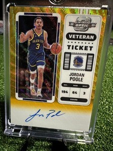 Jordan Poole サインカード /25枚限定 Jordan Poole サインカード /25枚限定 Jordan Poole サインカード /25