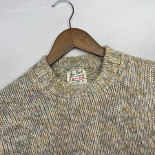 Vintage Van Boven Sweater Mens 44 Large Brown Gray Tight Knit Fisherman New Vintage Van Boven Sweater Mens 44 Large Brown Gray Tight Knit Fisherman New