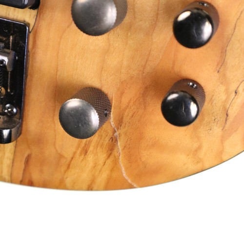 ESP LTD B-206SM 6 String Electric Bass Natural Satin Spalted Maple (Pre-Owned) - Picture 6 of 10