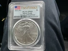 2022 (W) $1 AMERICAN SILVER EAGLE PCGS MS69 FIRST STRIKE