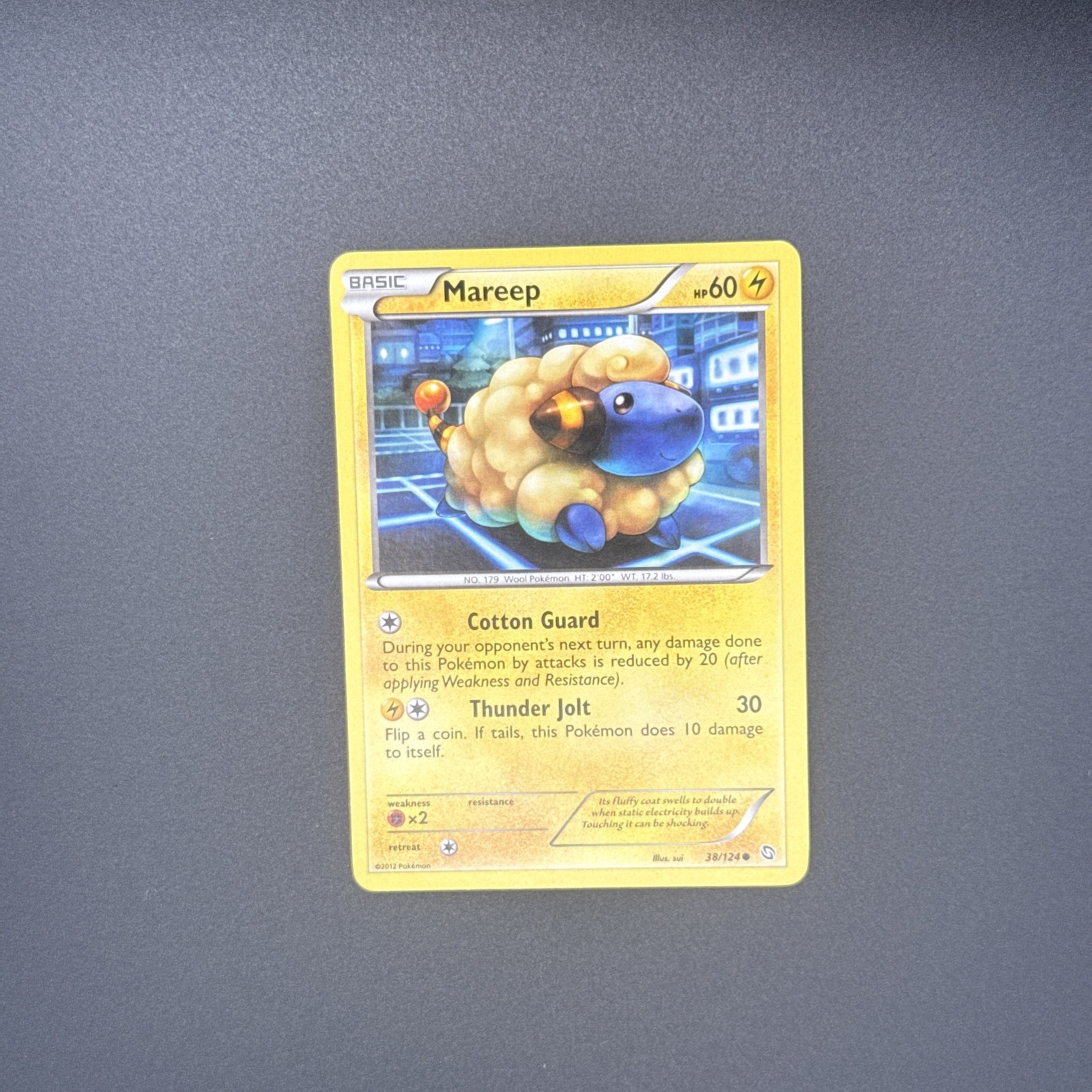 NM Mareep 38/124 Dragons Exalted Regular