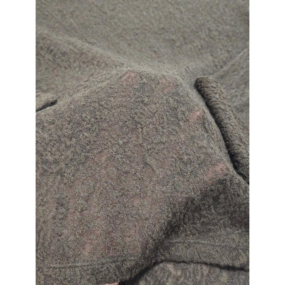 Vince Brown Textured Knit Long Sleeve Top Wool Blend Lightweight Small S - Image 4 of 4