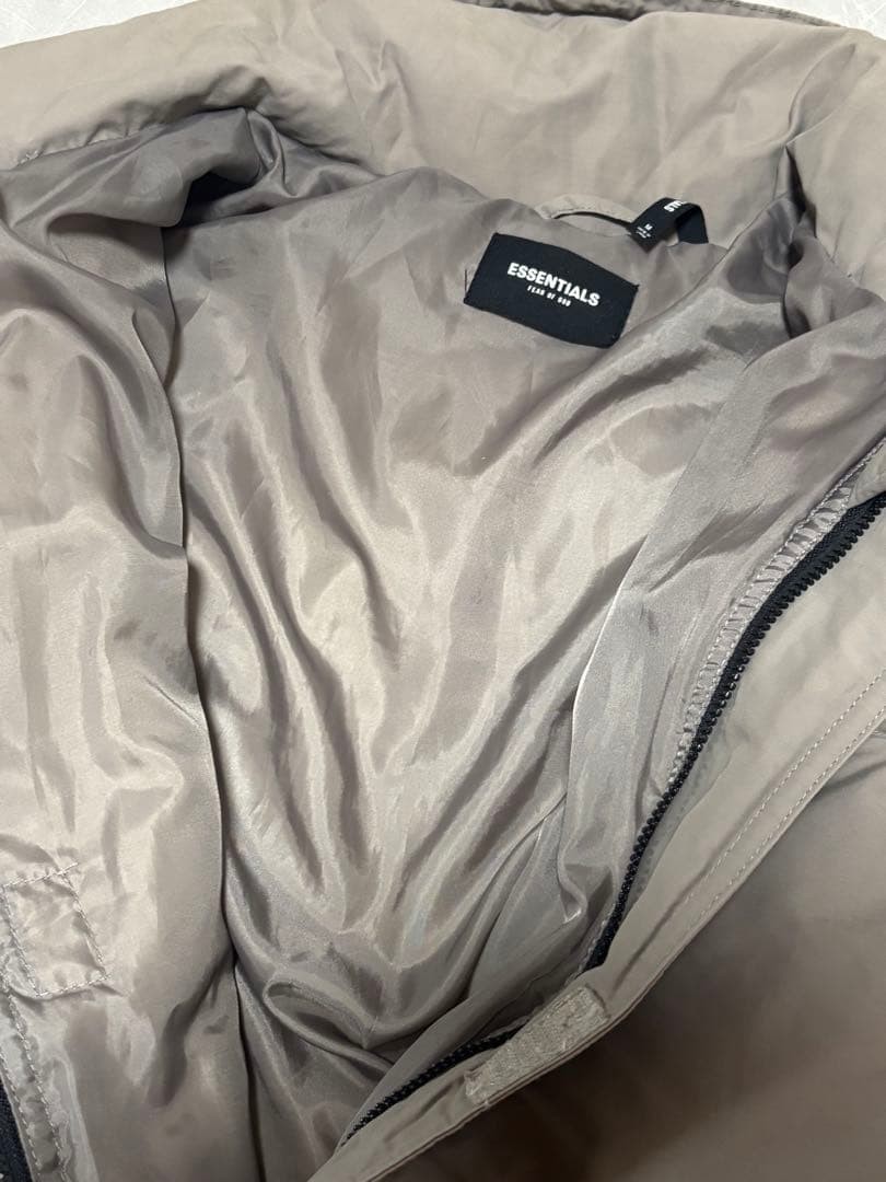 ESSENTIALS FEAR OF GOD Down Jacket Men’s Olive Size M image 2