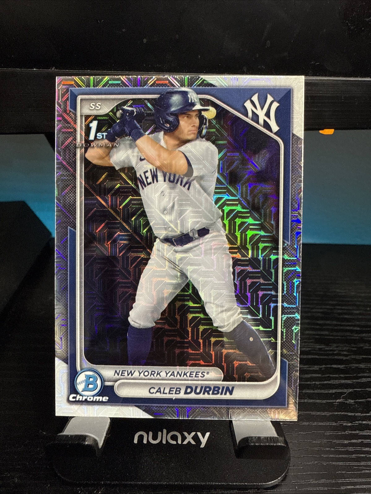 2024 Bowman Chrome Caleb Durbin Mega Box Mojo Refractor 1st Prospect #BCP-214