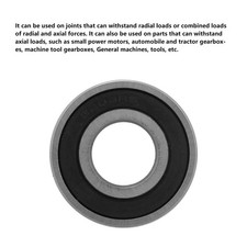 10Pcs 6203RS Bearing Steel Deep Groove Ball Bearing 17mm✈