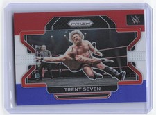 2022 Panini Prizm WWE #82 Trent Seven Red, White and Blue