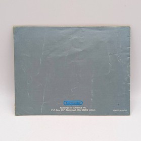 RAD RACER Nintendo NES gioco originale 1987 manuale istruzioni libretto **SOLO**