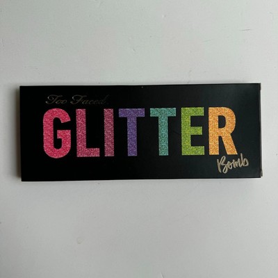 Too Faced Glitter Bomb Prismatic Glitter Eye Shadow Palette NIB 100% NEW IN BOX