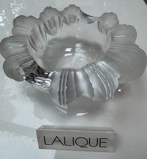 Lalique Frosted Athenia Bowl/Ash Tray  Three tiny imperfections STILL A STUNNER