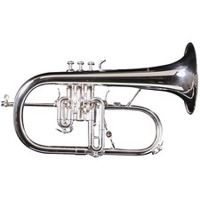 Antoine Courtois Paris AC155-1-0 Pro Bb Flugelhorn Silver Rose Brass Bell