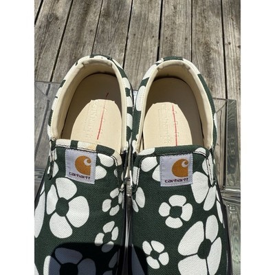 Marni x Carhartt floral slip on sneakers leather $750 eu 41 us 8 Marni x Carhartt floral slip on sneakers leather $750 eu 41  main image 4