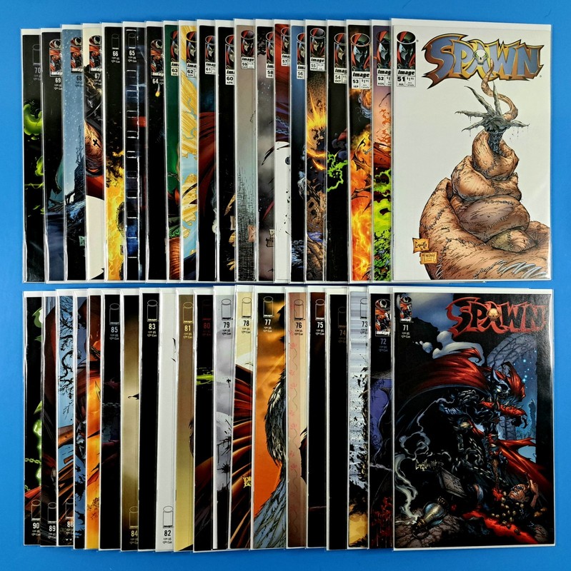 Spawn #51-90 Image (1992) Todd McFarlane Capullo Complete Full Run Lot Of (40)🔥
